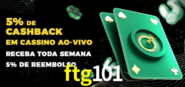 Promoções do cassino ao Vivo ftg101